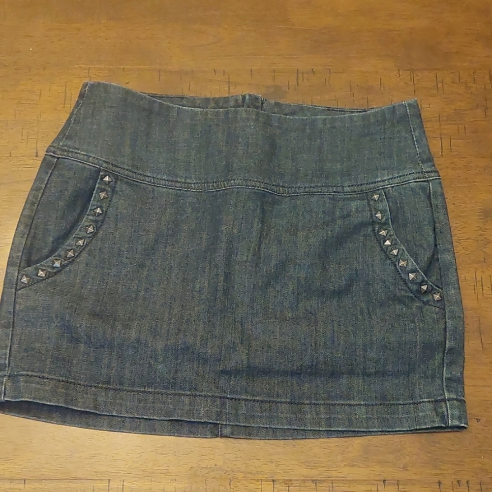 Insider Jean Mini Skirt